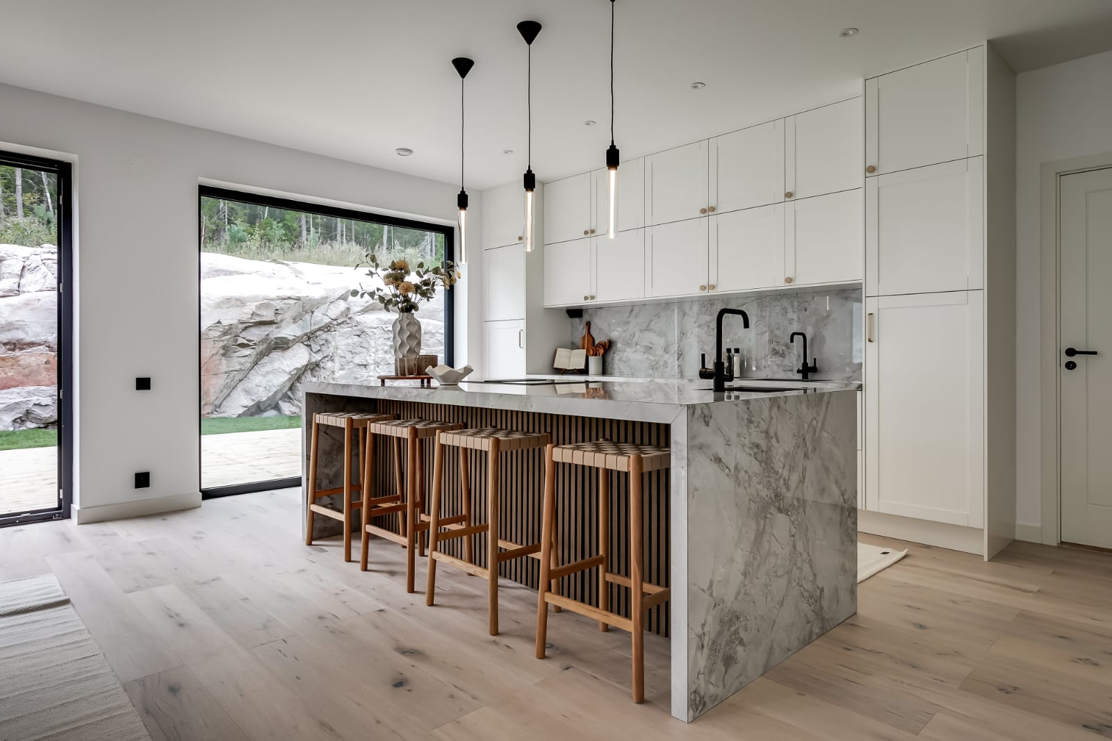 Efter stugbyggnation